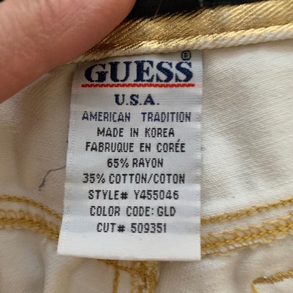 Guess Vintage Gold Jeans - Picture 5 of 7